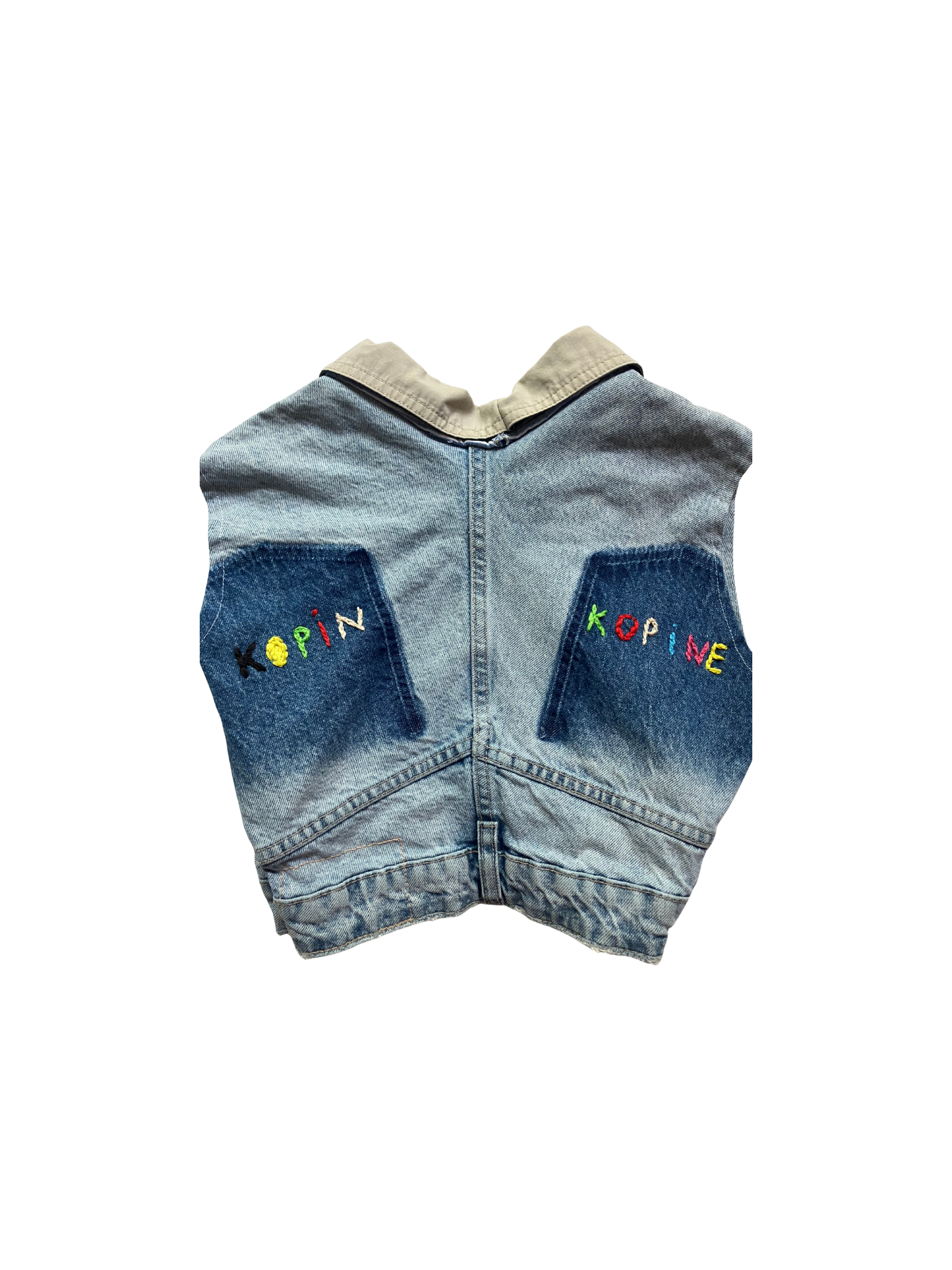 Colar Denim Vest
