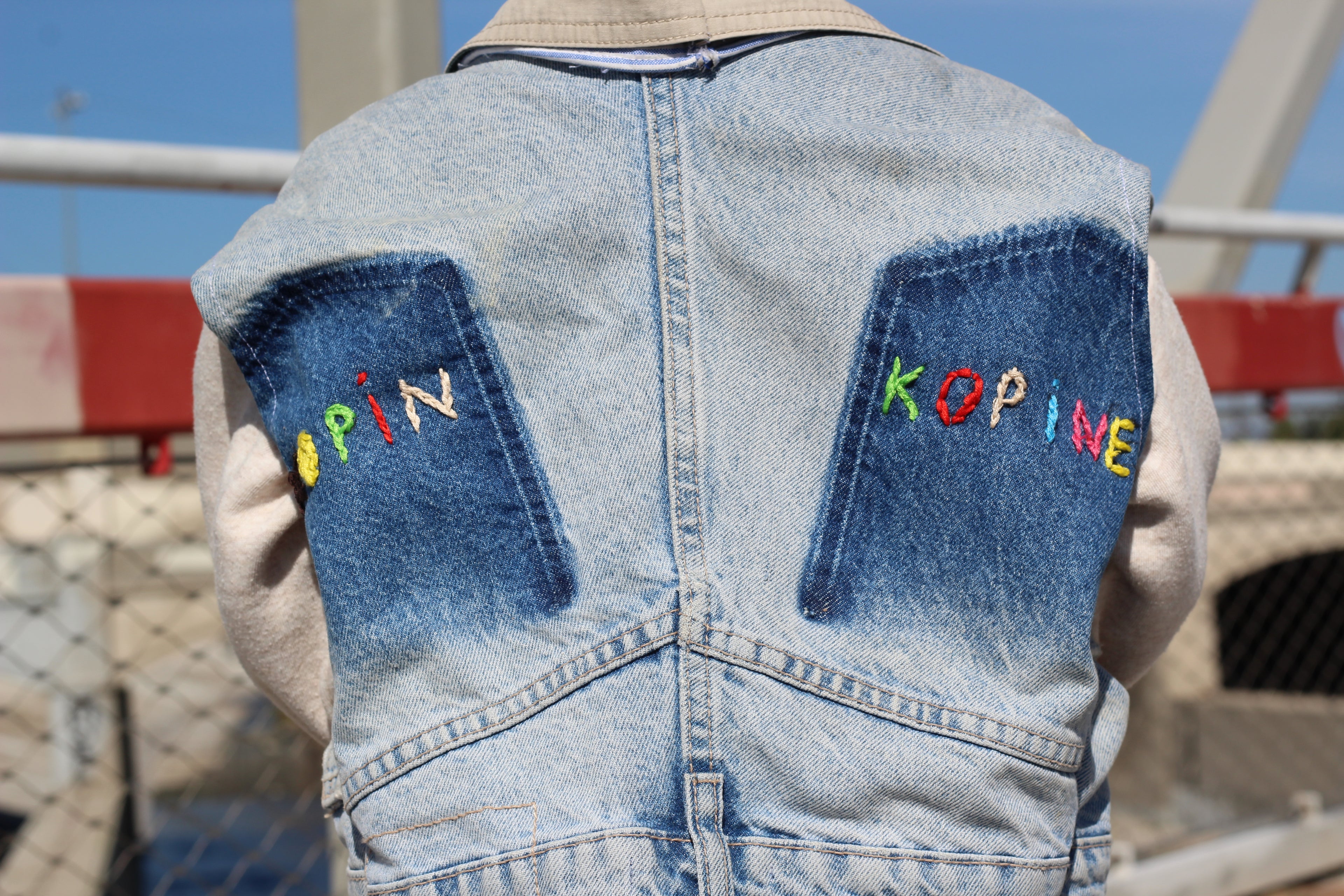 Colar Denim Vest